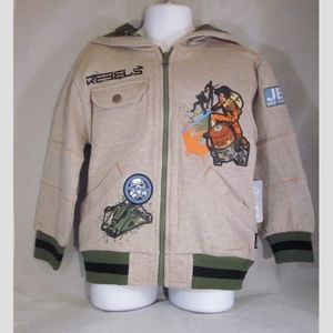 Disney Star Wars Rebels Jedi Hoodie Sweatshirt NWT